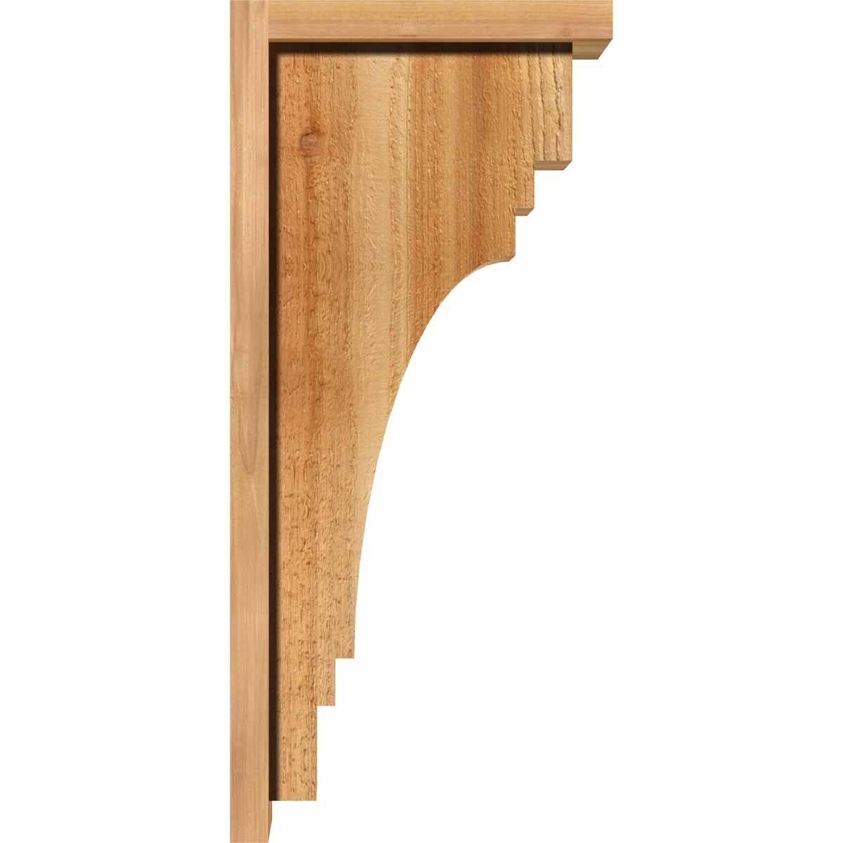 6x22W x 12x22D x 16x22H Western Red Cedar Corbel C372989