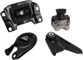 4pcs Engine Motor Trans Mount Kit Front Right Bushing Compatible with 04-09 Mazda 3 2.0L 2.3L P778