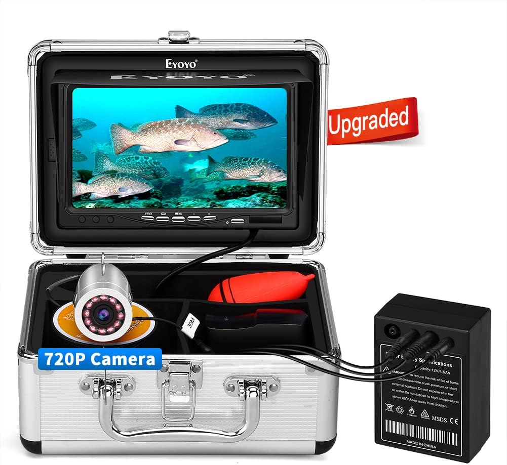 720P Underwater Fishing Camera with 7 inch Screen (15m) T663678