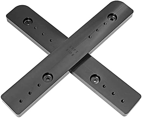 Motorcycle Tour-Pak Relocator Kit Mount Plate Rack Adjustable 1-3 Extend Q4814