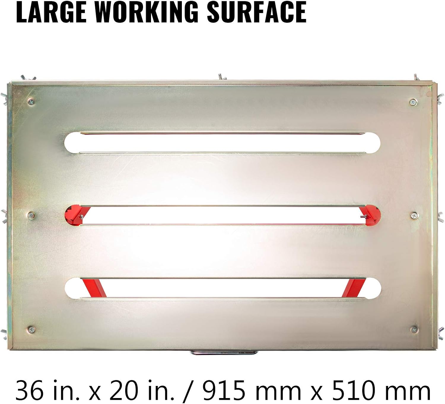 36'' x 20'' Steel Welding Table with Casters L25691