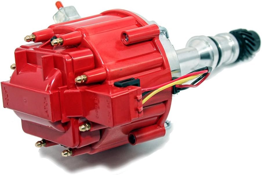 HEI Distributor for Oldsmobile Rocket V8 455 Engine with Vacuum Advance Pack of 2 K558