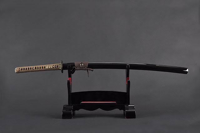 1045 Carbon Steel Full Tang Samurai Katana P880252