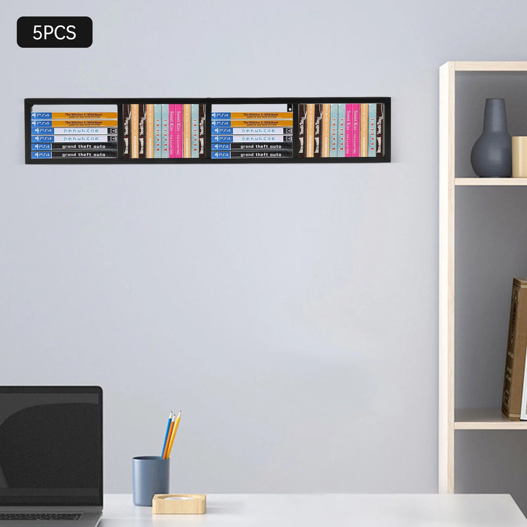 34In Video Game Rack Media Storage Shelves M93566