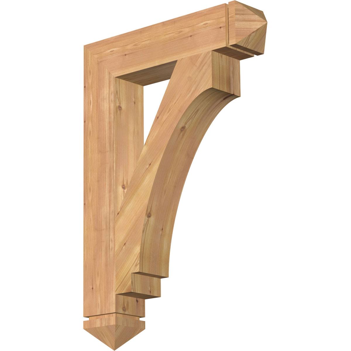 Western Red Cedar Smooth Bracket I134528