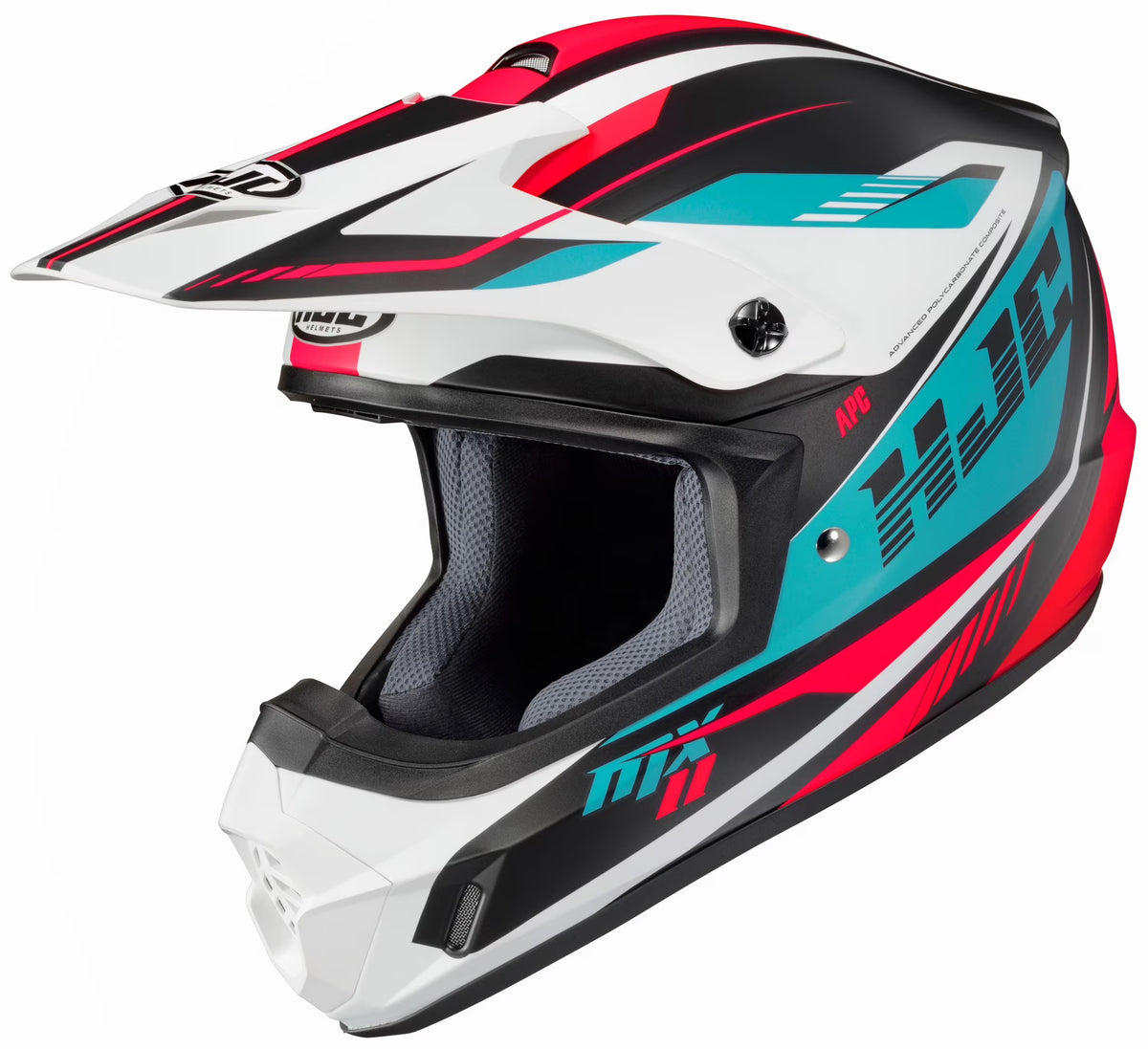 Blue/White MX Offroad Helmet Z119