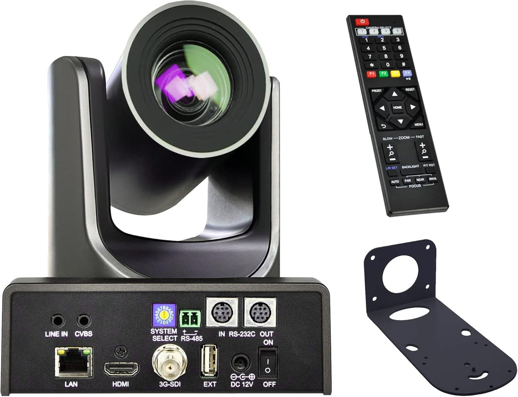 20X NDI Camera, 3G-SDI HDMI IP 1080P60fps Video Output, POE 802.3af Q2067