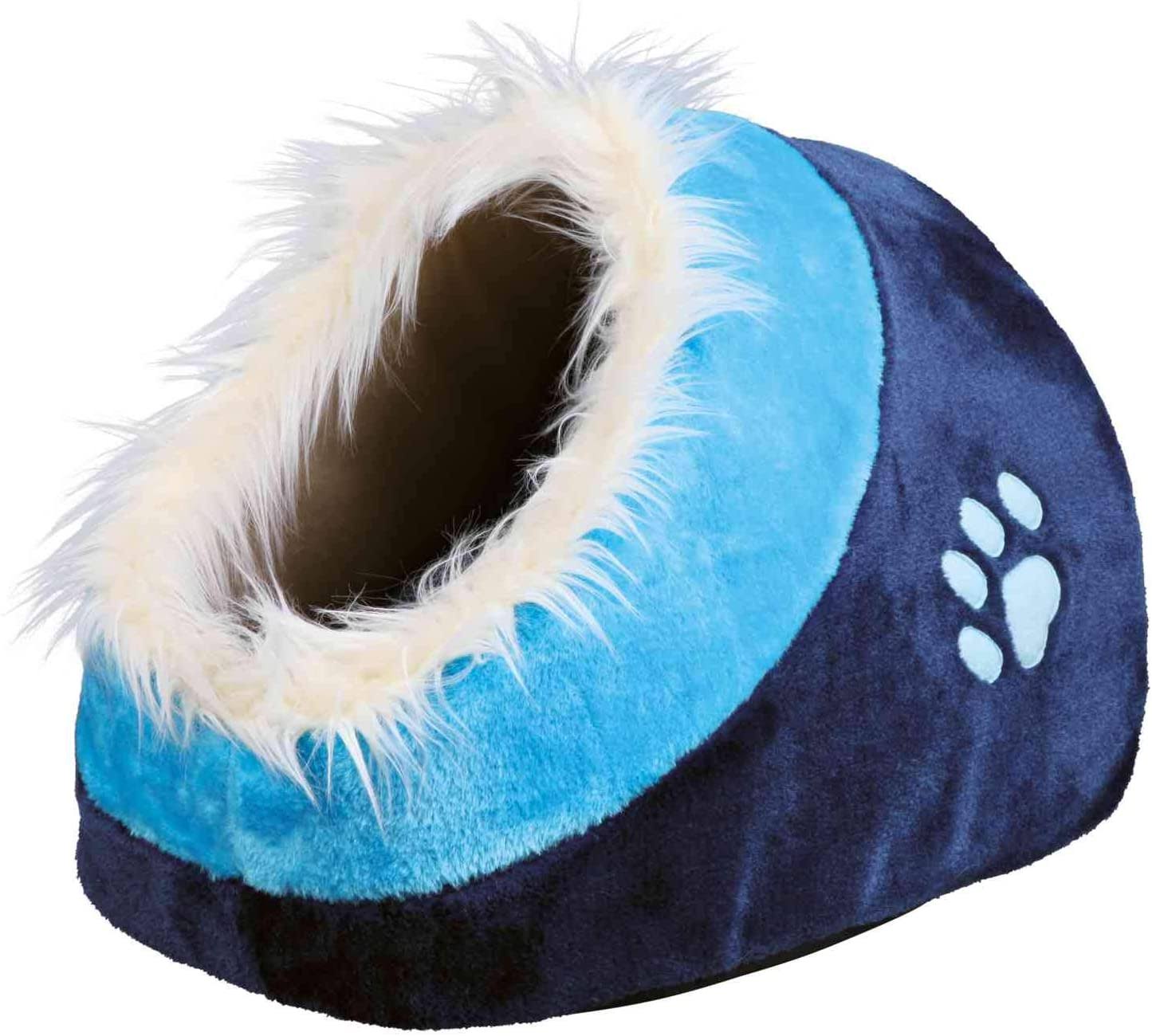 Dark Blue 35x26 41cm Cat Dog Cave A78648