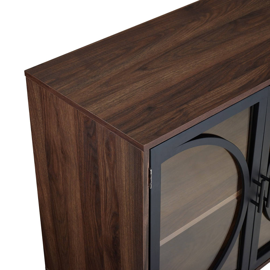 Dark Walnut Accent Cabinet S761313