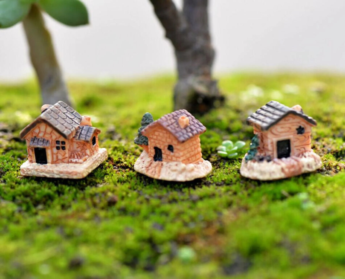 Dollhouse Decorations Stone Resin DIY Mini Garden Decor T317445