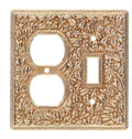 Polished Gold Wall Plate B557
