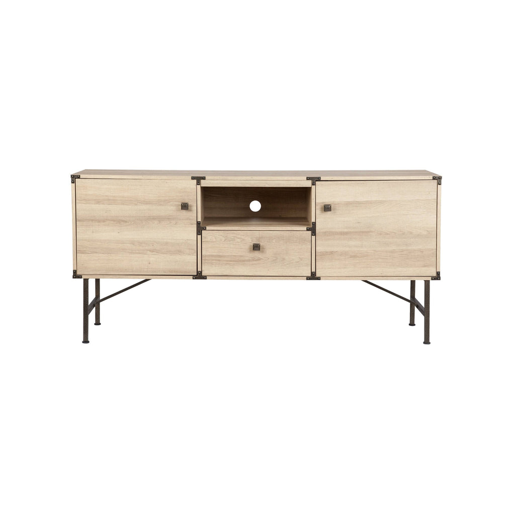 Light Oak Media Console S809