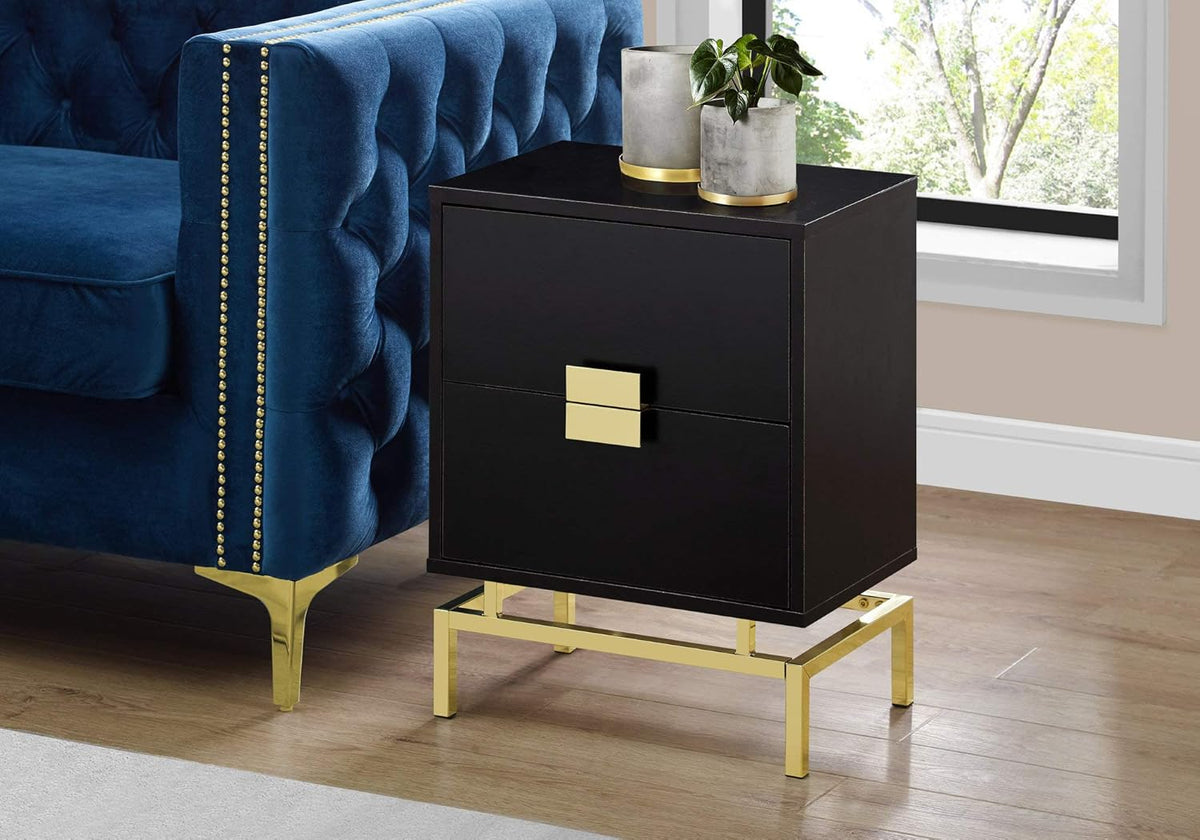 2 Drawers Cappuccino Night Stand W370490