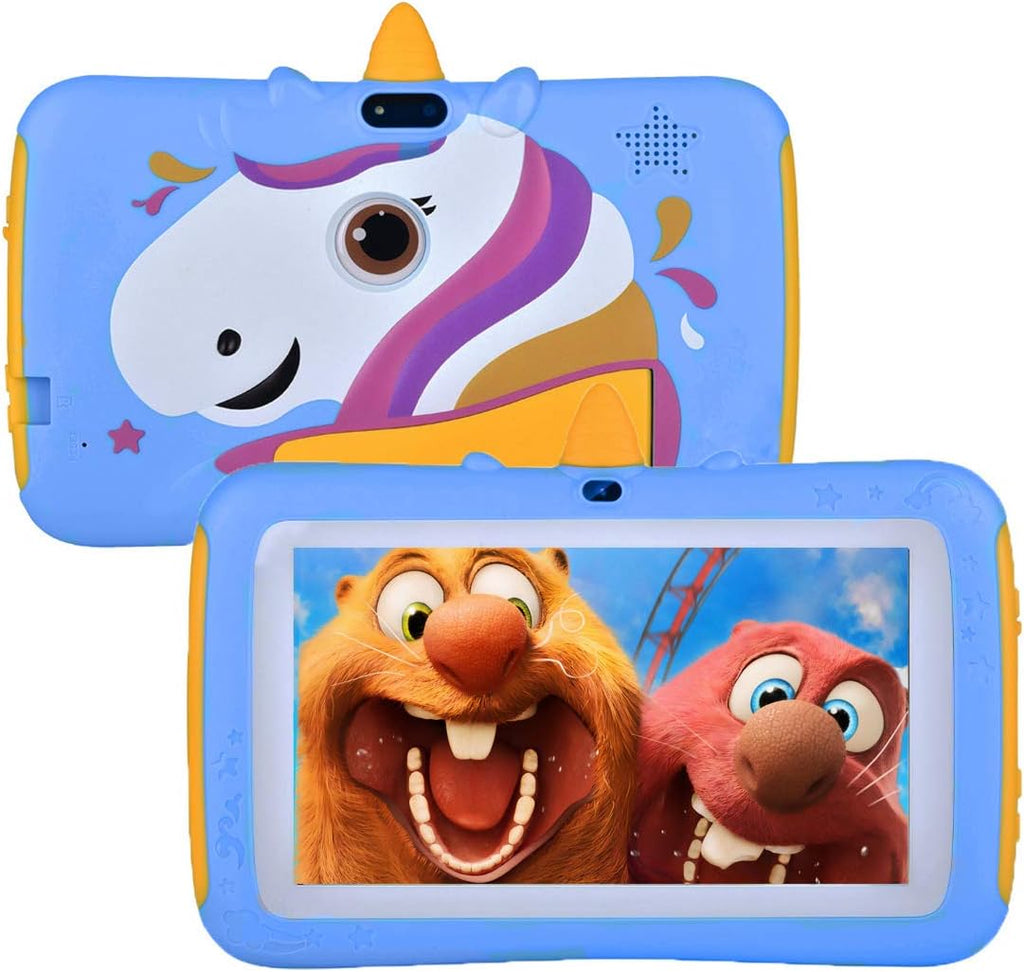 Pink Kids Tablet 7 inch IPS Dual Cameras WiFi Pack of 2 Z75390