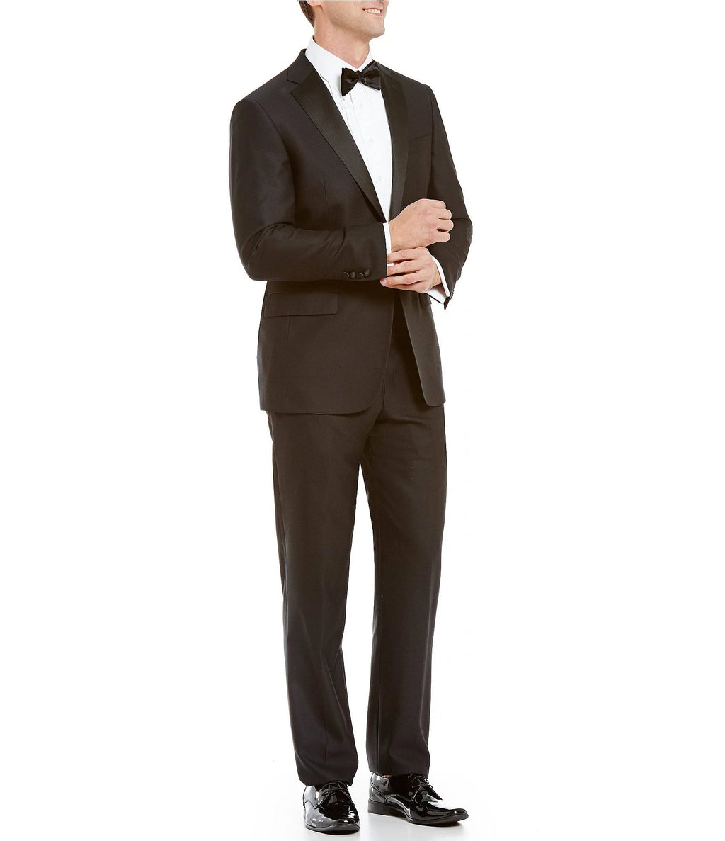 Black Modern-Fit Tuxedo R5430