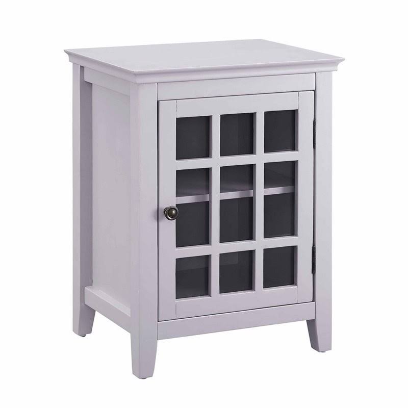 Single Door Cabinet in Gray T280148