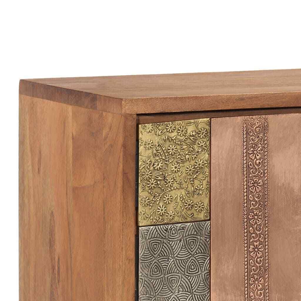 Solid Acacia Wood TV Cabinet B566505