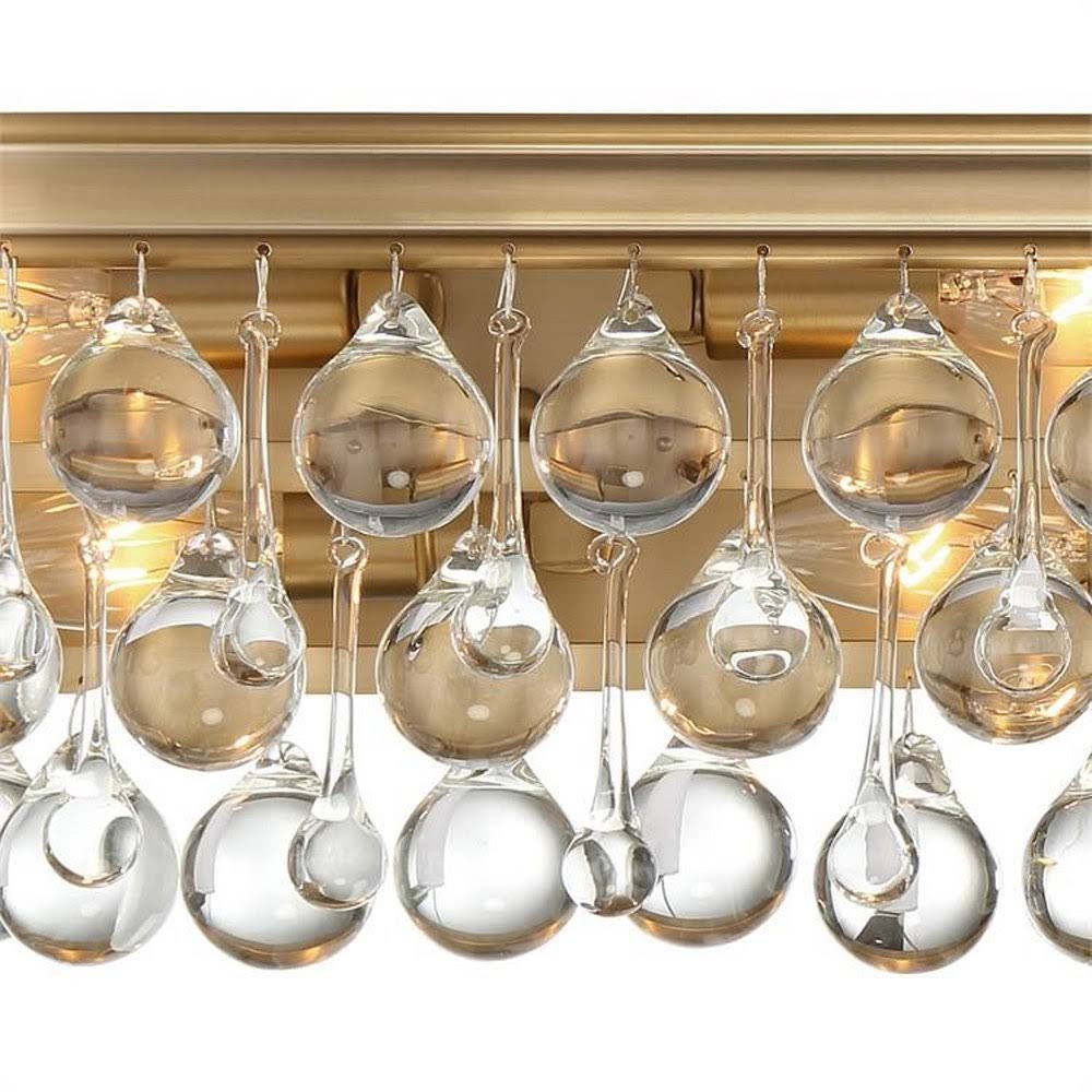 6 Light Bronze Vanity Light D924192