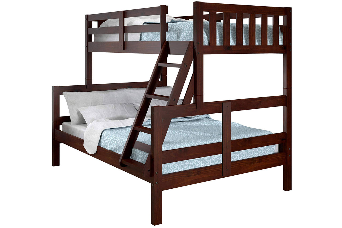 Twin/Full Bunkbed Cappuccino V15709