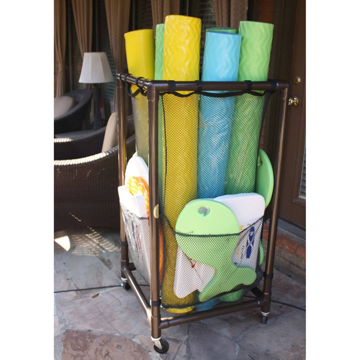 Burnished Iron Storage Cabinet W890