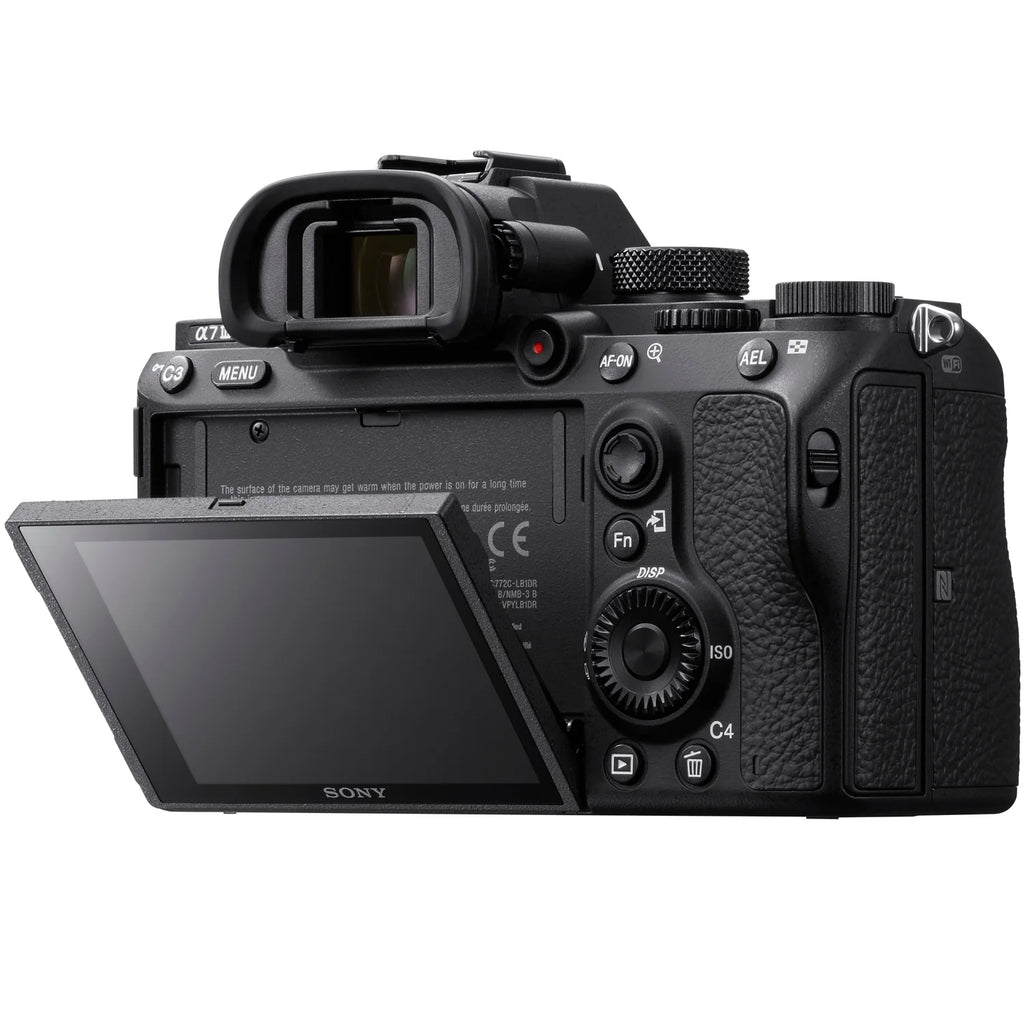Full Frame Mirrorless Interchangeable Lens Camera Body Bundle with Travel Bag, 2x 64GB Memory Cards, and Accessories (18 Items) E144