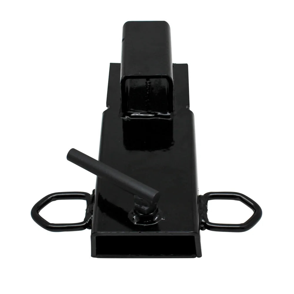 Clamp-On Forklift Fork Hitch Receiver Adapter - 2" Y475