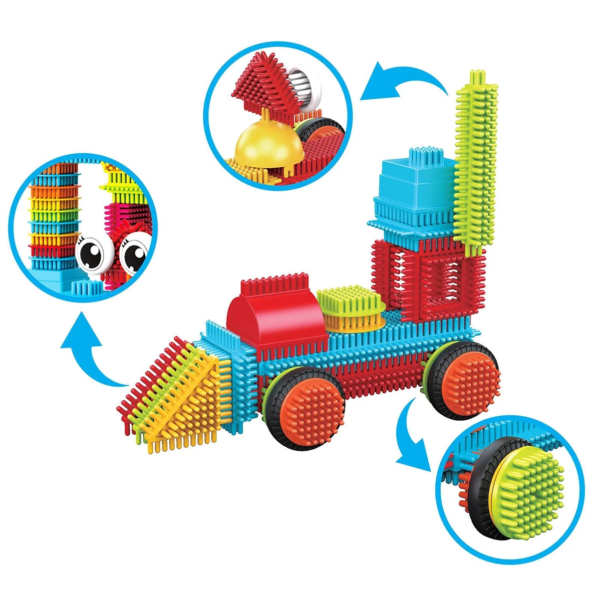 112 Pcs Hedgehog Building Blocks Toy Construction Playset M709