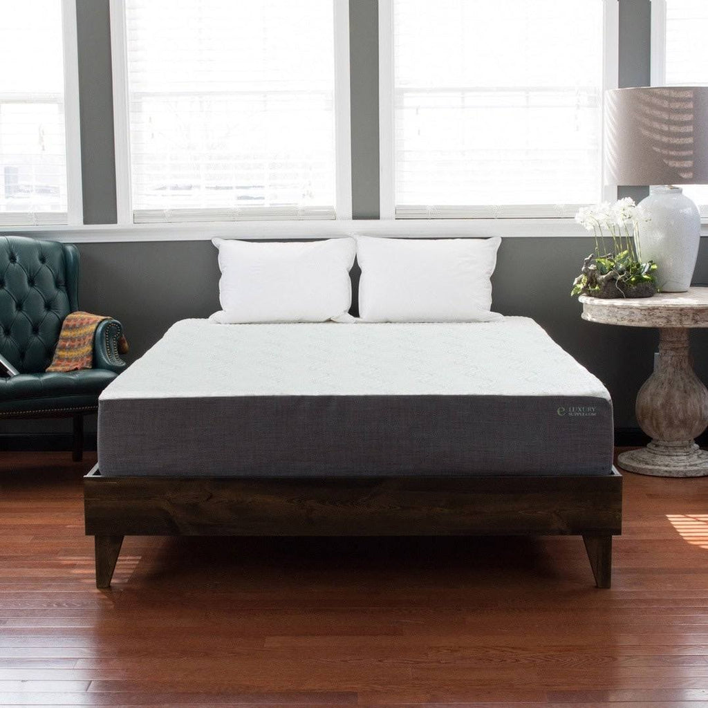California King Solid Wood Platform Bed A45423