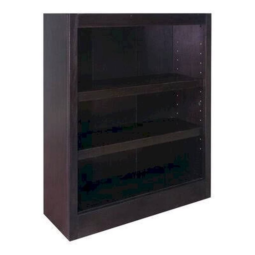 Espresso Single Wide Standard Bookcase M3529