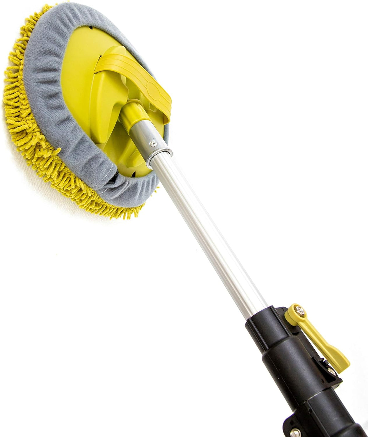 Wall Duster with 6-24 Foot Extension Pole and Chenille Microfiber Cleaning Head F1565