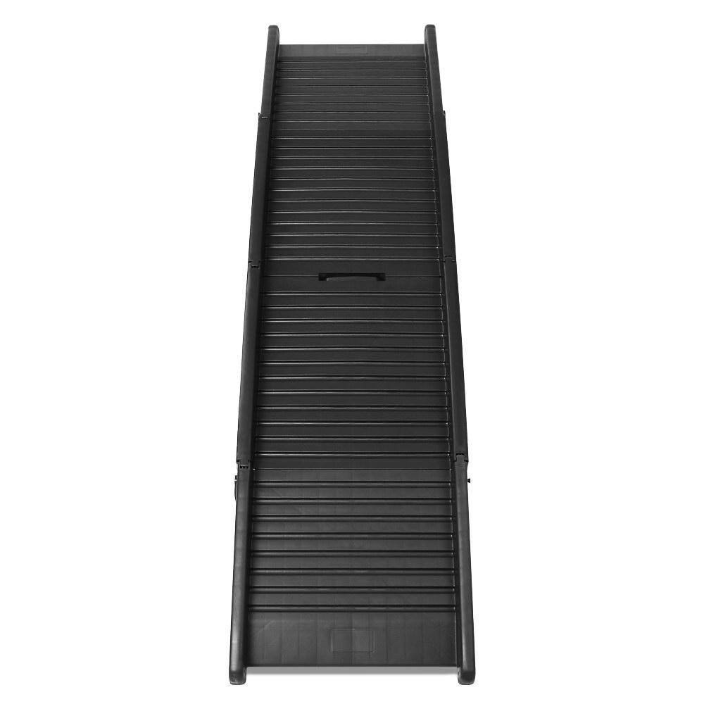 Portable Folding Pet Ramp for Cars - Black J580