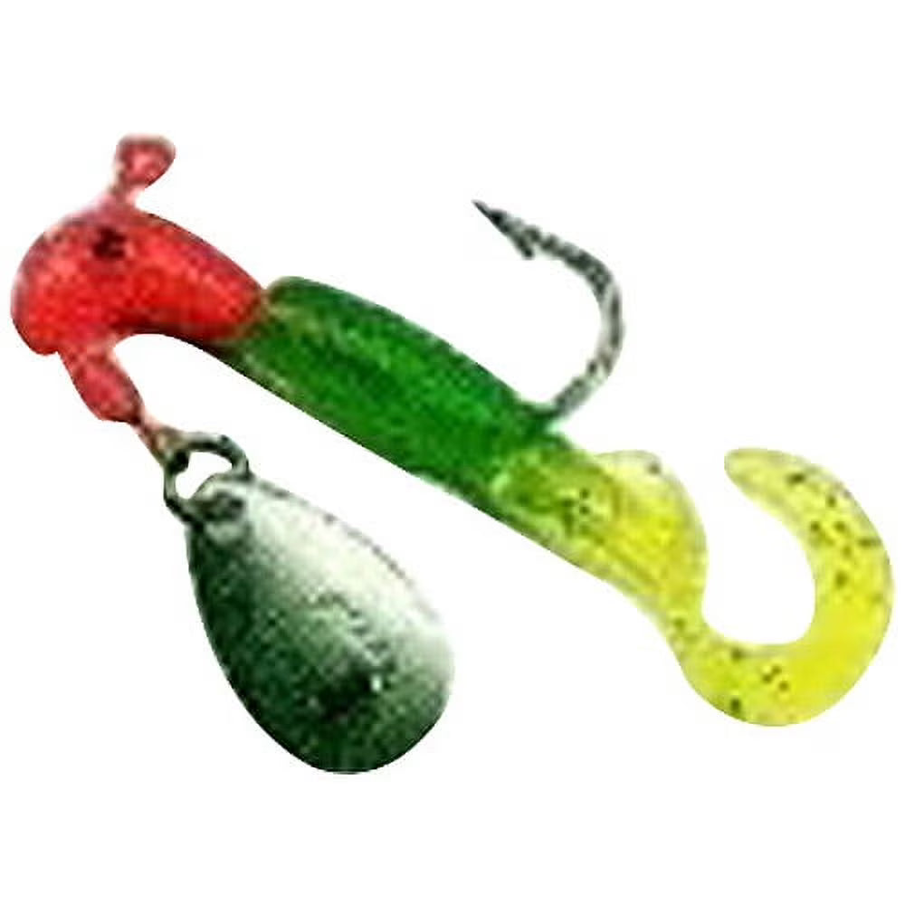 Curl Tail 1/8 oz Red/White V60536