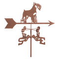 Bronze Schnauzer Weathervane M7690