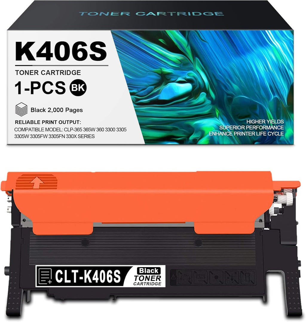 Black 1 Pack Toner Cartridge M90107