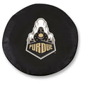Black Vinyl Fitted Spare Car Tire Cover C522