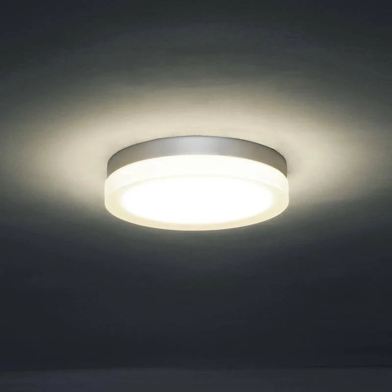 11in LED Round Flush Mount 2700K Titanium R148357