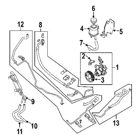 Power Steering Pressure Hose N808476
