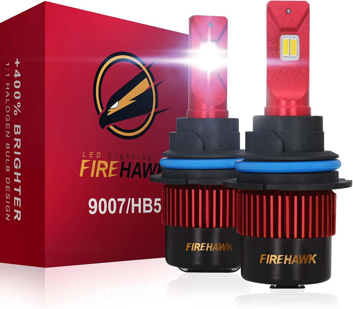 Pack of 2 6000K Cool White LED Bulbs Q342620