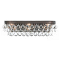 6 Light Bronze Vanity Light D924192