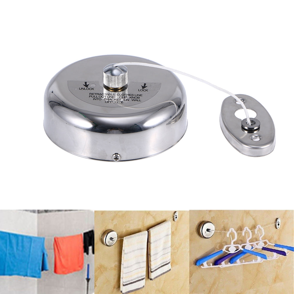 304 Stainless Steel Retractable Clothes Line Dryer L405916