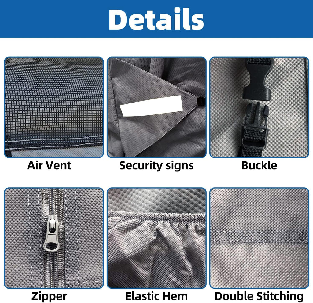 Travel Trailer RV Cover with Tongue Jack Cover J5792