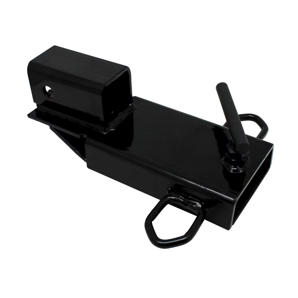 Clamp-On Forklift Fork Hitch Receiver Adapter - 2" Y475