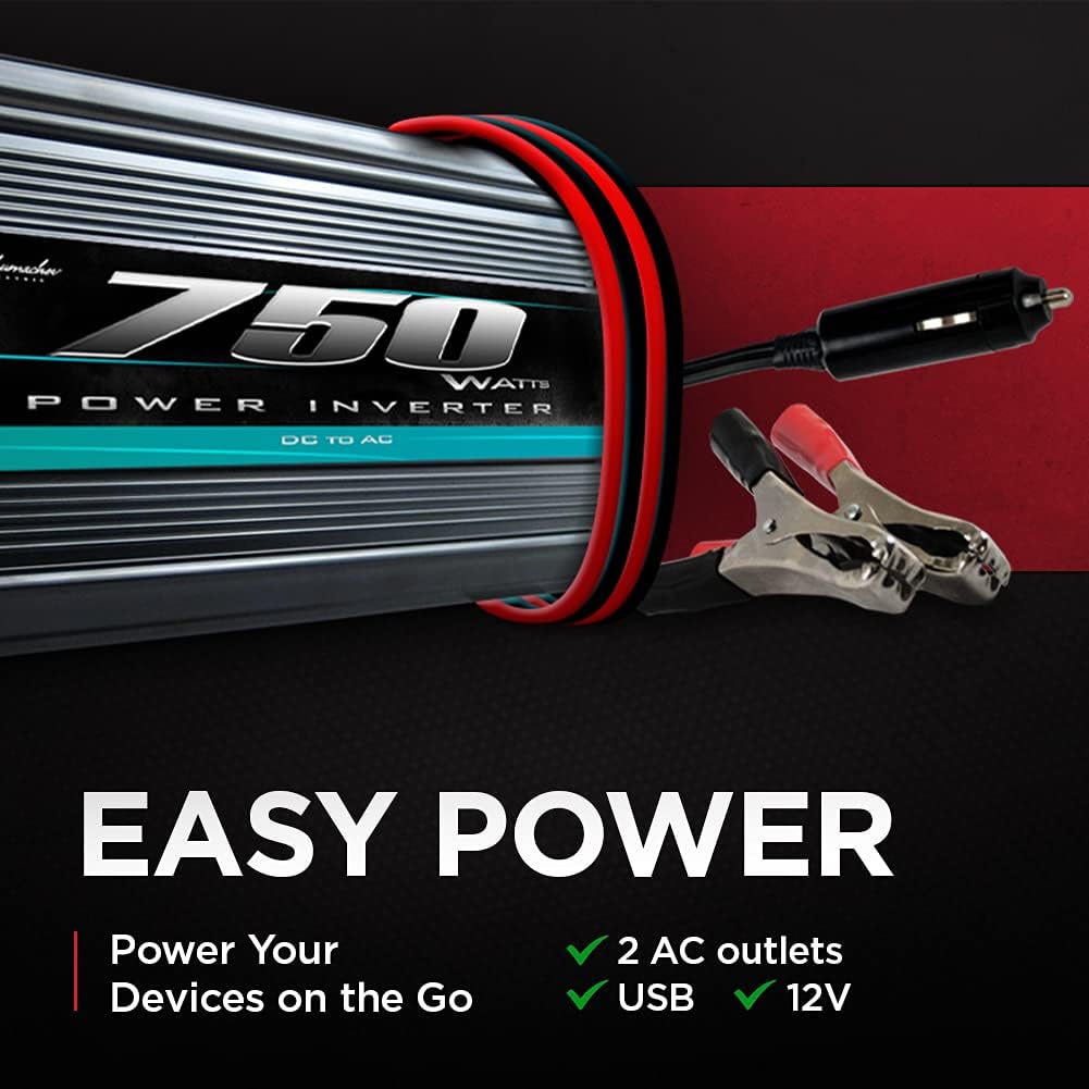 750W DC to AC Digital Power Inverter T4339