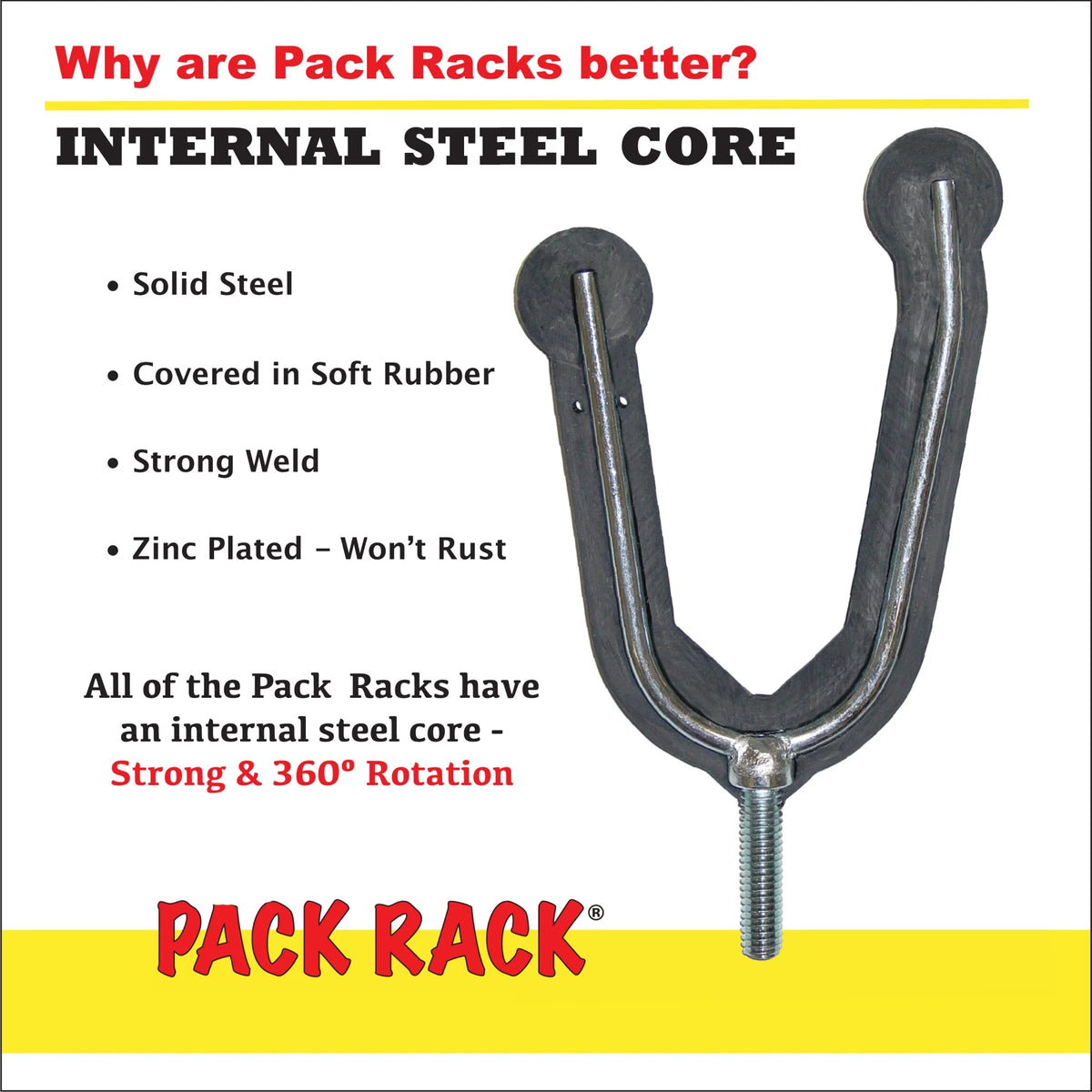 Single Pack Rack Sportsman Gun/Bow Holder Q778843