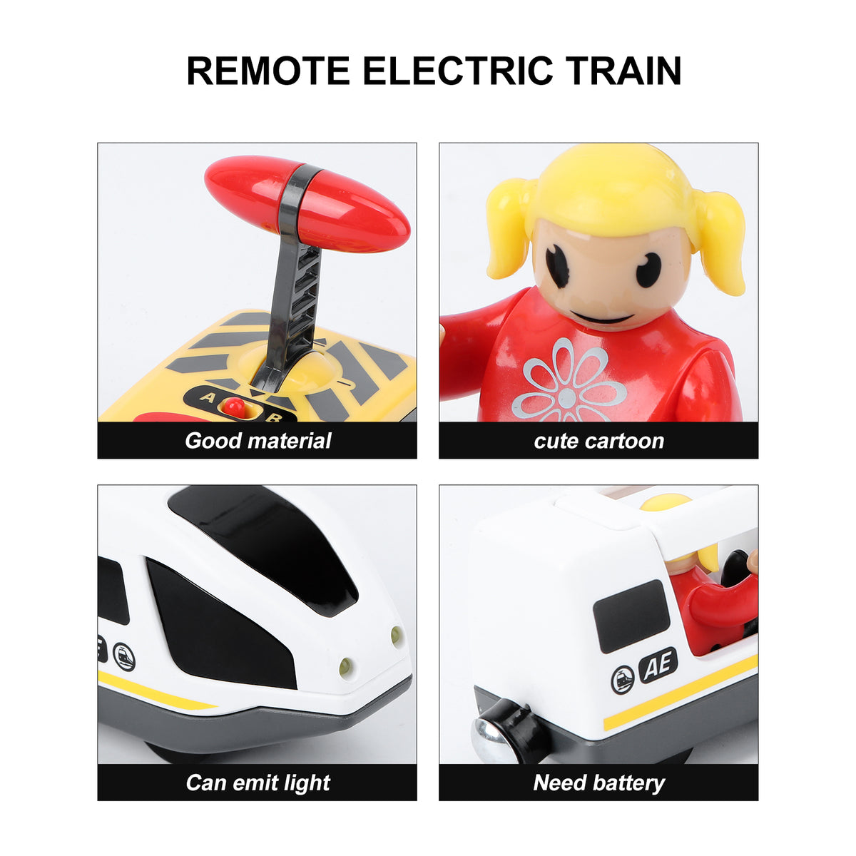 Electric Train Toy RC Train Model Educational Toy D335522
