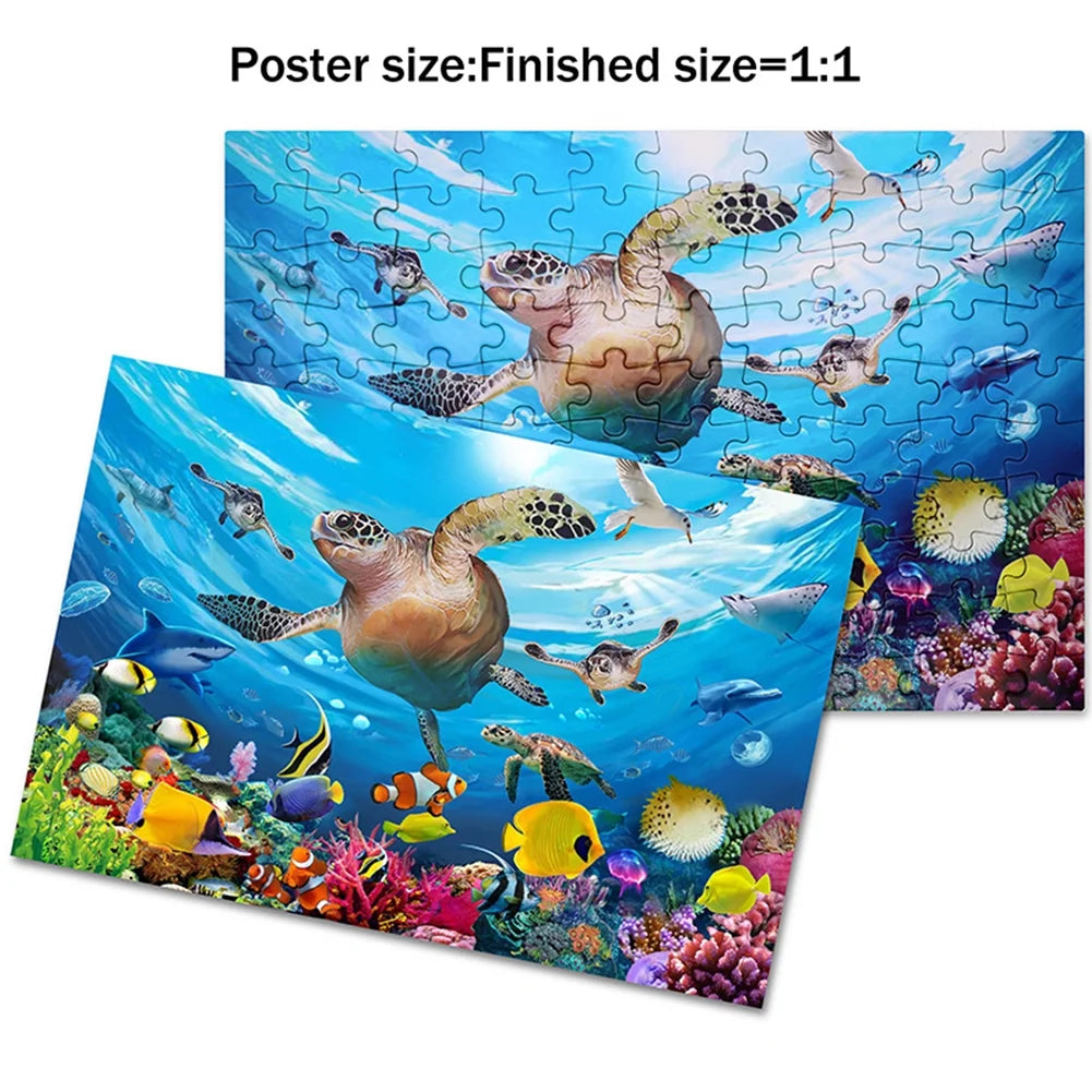 Underwater World 100 Pieces Puzzle L9671