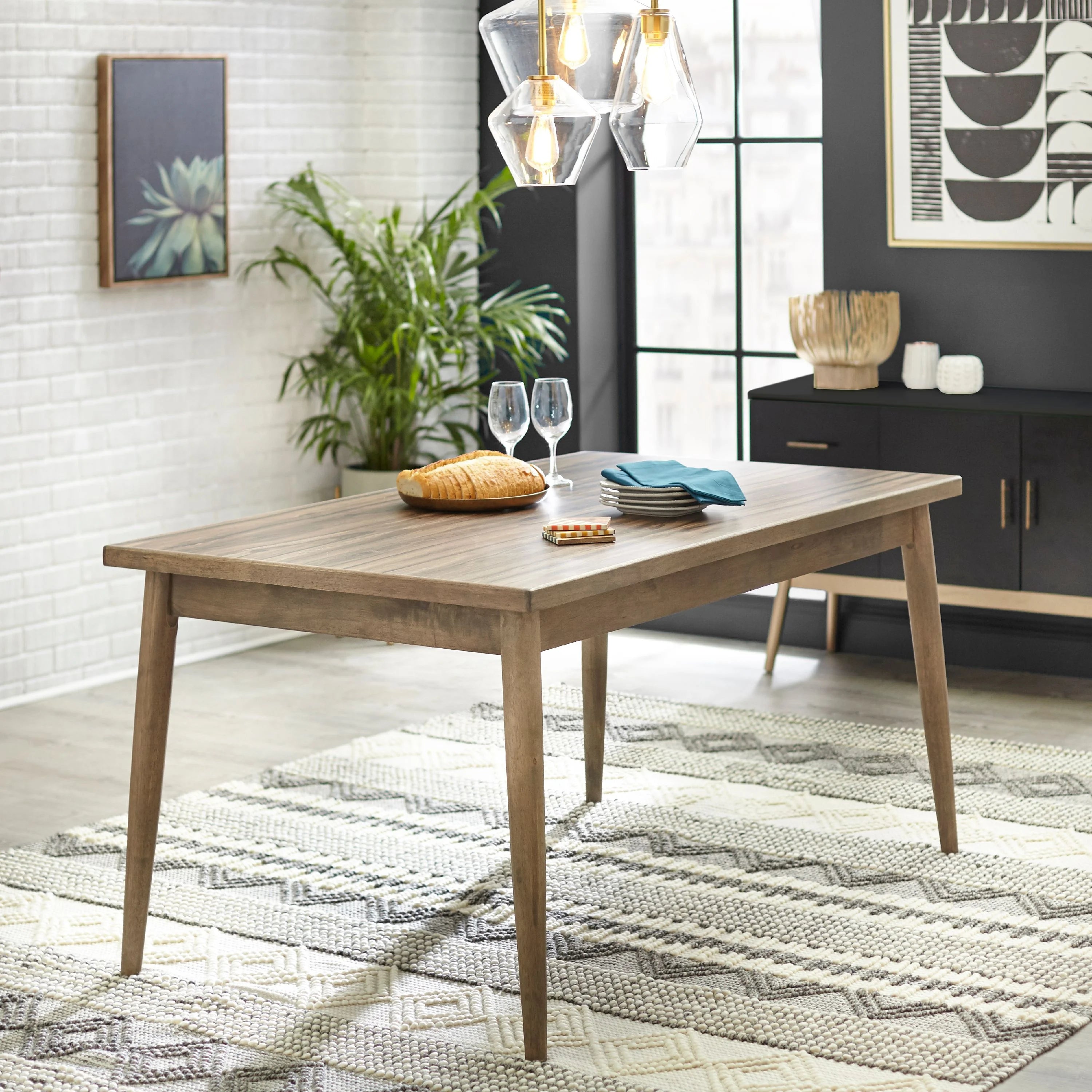 Walnut Mid-Century Dining Table O1762