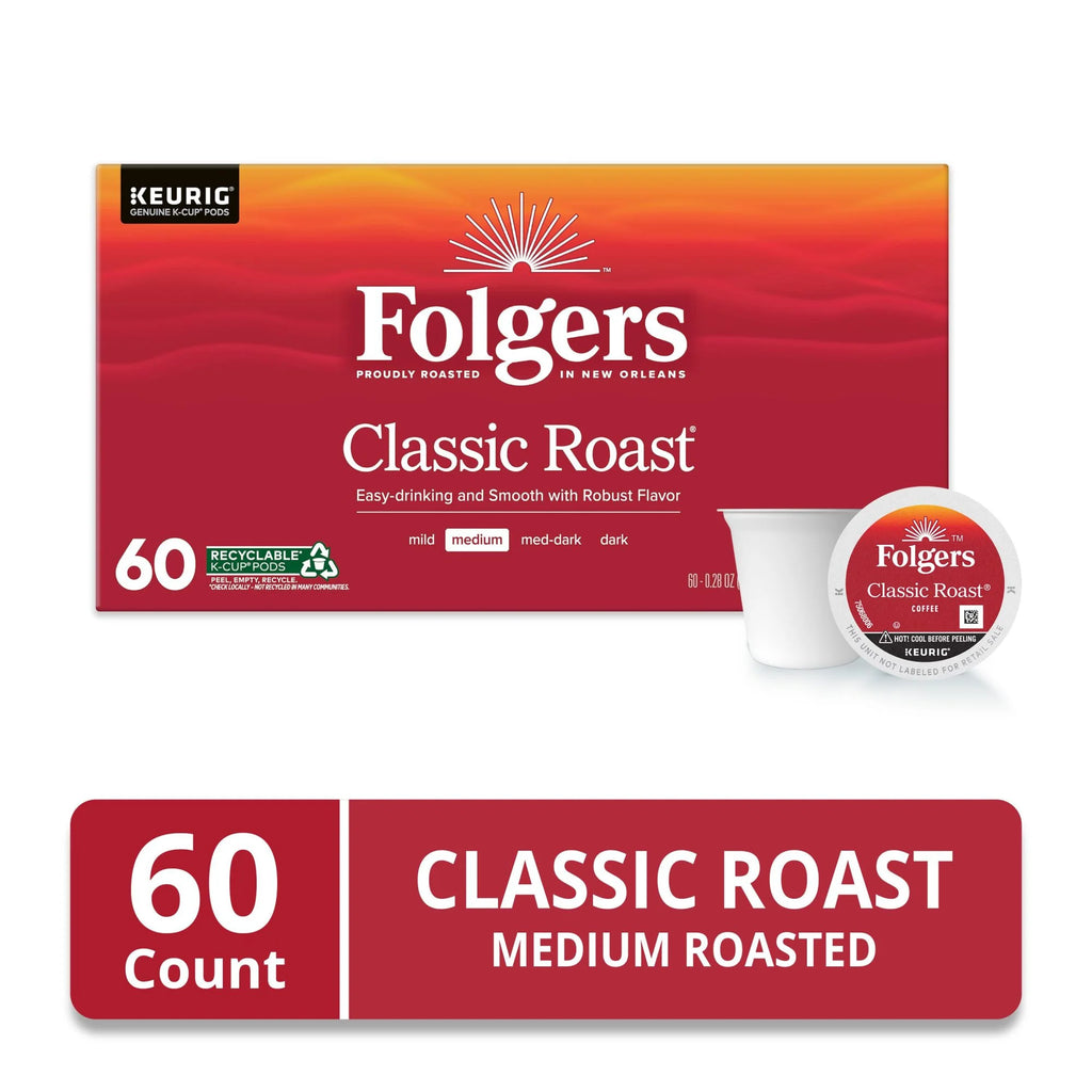 60 Count Medium Roast Coffee K-Cup Pods Q833911