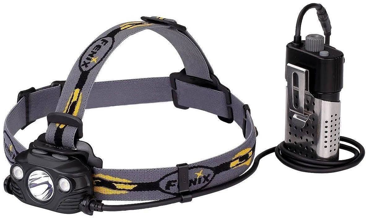 Black LED Headlamp with Battery A105428
