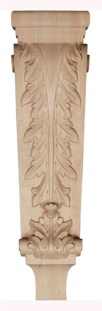 Maple Large Acanthus Pilaster Corbel U972637